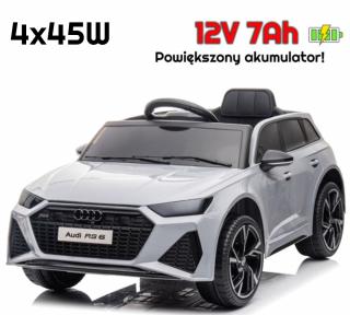 Pojazd na Akumulator Audi RS6 BRD-2118 Szary 4x4