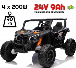 Wielki pojazd 2os. Buggy Off-Road UTV X3 4x200W 24V9AH do 90KG! Czarny