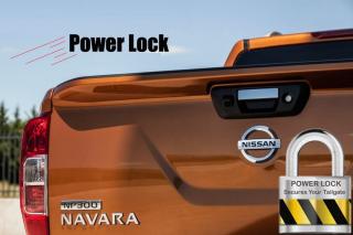 Centralny zamek tylnej klapy Nissan Navara NP300 D23