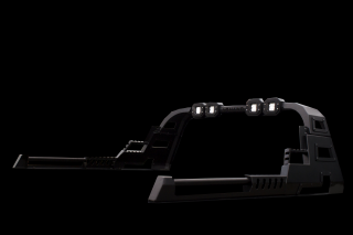 Isuzu D-Max orurowanie paki Combat + światła LED