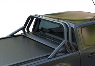Orurowanie paki czarne Sport Double rollbar Volkswagen Amarok 2010-2022