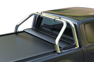 Orurowanie paki srebrne chrom Classic rollbar Dodge RAM 1500