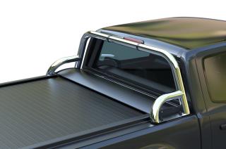 Orurowanie paki srebrne chrom Simple rollbar Volkswagen Amarok 2010-2022