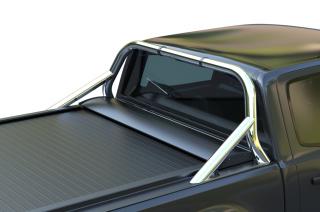 Orurowanie paki srebrne chrom Sport rollbar Volkswagen Amarok 2010-2022