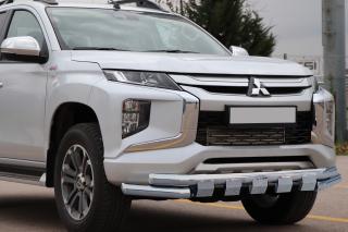 Orurowanie przednie przód chrom Tiger Mitsubishi L200 2015-