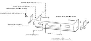 Płyta montażowa pod wyciągarkę Mitsubishi L200 15-