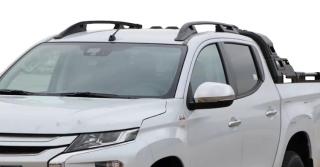 Relingi dachowe Falcon czarne Mitsubishi L200 Fiat Fullback