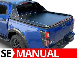 Roleta aluminiowa Isuzu D-Max 2021- z owiewką Tessera SE Manual