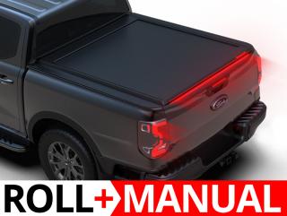 Roleta aluminiowa paki Ford Ranger 2022- Tessera Roll+ Manual