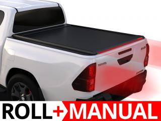 Roleta aluminiowa paki Toyota Hilux 2016- Tessera Roll+ Manual