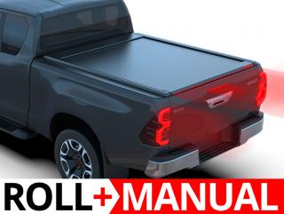 Roleta aluminiowa Toyota Hilux 1,5 kabiny 2016- Tessera Roll+ Manual