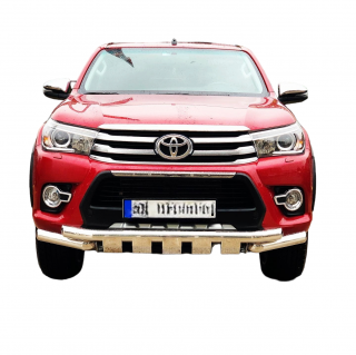 Toyota Hilux orurowanie przednie przód chrom Tiger