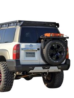 Zderzak tylny stalowy tył Offroad 4x4 Nissan Patrol Y61