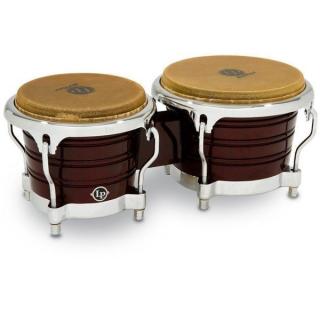 Bongo Generation II Wood Dark Wood, Chrome HW LP201AX-2DW Latin Percussion