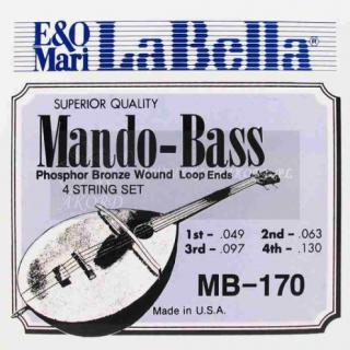 Struny do mandobasu La Bella L-MB170 49W-63W-97W-130W