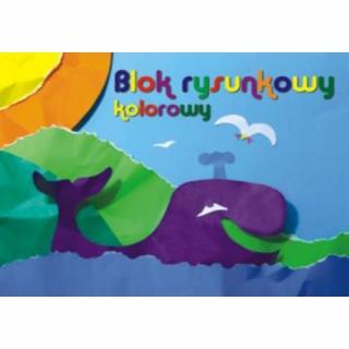 Blok rysunkowy A4 kolor