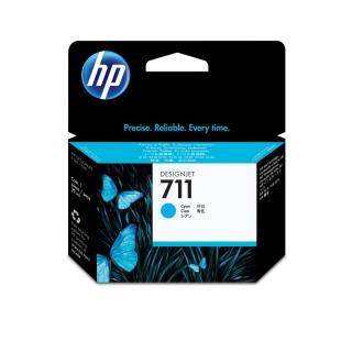 Tusz HP 711 cyan 29 ml.