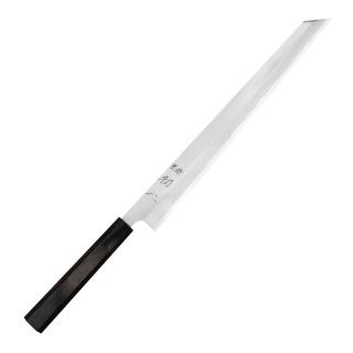 Hatsukokoro Shirasagi Shirogami#2 Nóż Kiritsuke Yanagiba 30 cm