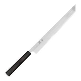 Hatsukokoro Shirasagi Shirogami#2 Nóż Sakimaru Yanagiba 30 cm