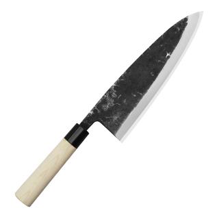 Ittetsu Forge Black Shirogami#2 Nóż Deba 21 cm