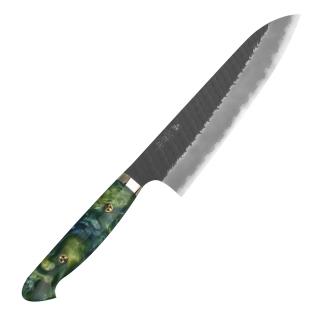 Nigara Hamono SG2 Limited Green Kurouchi Nóż Szefa kuchni 21 cm