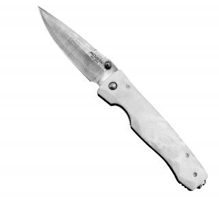 Nóż składany Mcusta Elite Corian Damascus VG-10 8,5 cm