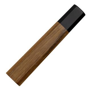 Rękojeść Oktagonalna Teak/Buffalo Horn do Gyuto 21 cm