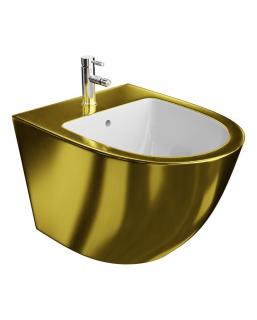 Bidet wiszący Lavita Sofi Gold/White