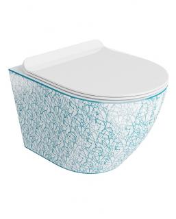 Miska WC Lavita Sofi Slim Kresz + deska