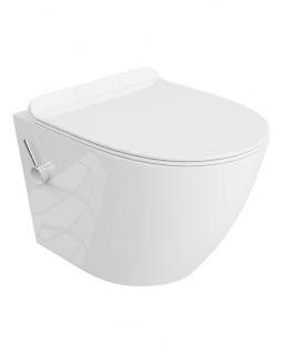 Miska WC wisząca z funkcją bidetu + deska - Lavita Salto