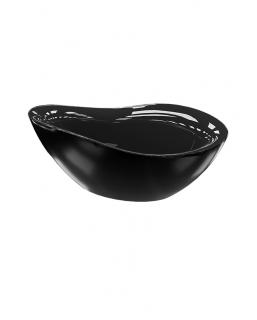 Wanna wolnostojąca czarna 180x89cm + syfon - Lavita Reus Black 1800