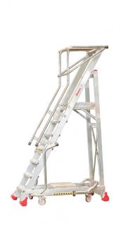 Drabina MFTS - 10 stopni (wys. rob. 4,41m) nachylenie 60deg; (z balastem)