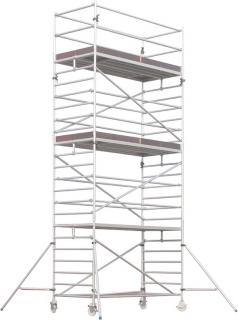 Rusztowanie aluminiowe Drabex RA-1120S (1,35x2,00m) wys. rob. 5,27m