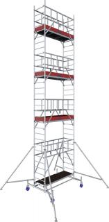 Rusztowanie aluminiowe Krause ProTec (0,70x2,00m) wys. rob. 9,30m