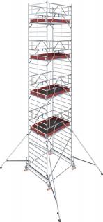 Rusztowanie aluminiowe Krause Stabilo 500 (1,50x2,00m) wys. rob. 11,50m