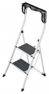 Schodki składane stalowe HAILO K75 ComfortLine 2 st (wys. rob. 2,47m)