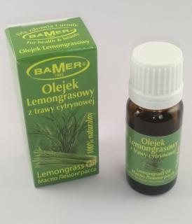 Olejek eteryczny Lemongrasowy z trawy cytrynowej 7 ml Bamer