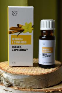 Olejek zapachowy Wanilia i Cynamon 12 ml Naturalne Aromaty