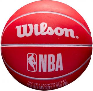 Gumowa piłeczka do treningu WILSON NBA Dribbler Chicago Bulls