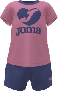 Komplet tenisowy dziecięcy koszulka, spodenki JOMA Love J Set