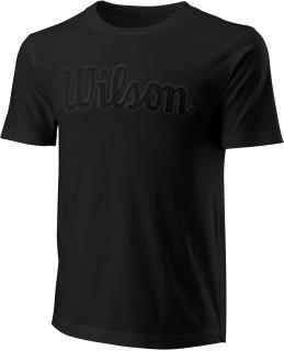 Koszulka tenisowa WILSON Script Eco Cotton Tee Slimfit