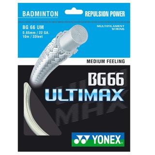 Naciąg do badmintona YONEX BG 66 Ultimax 0.65 mm