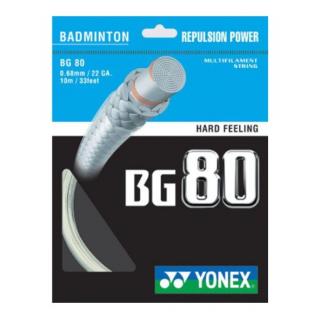 Naciąg do badmintona YONEX BG 80 0.68 mm