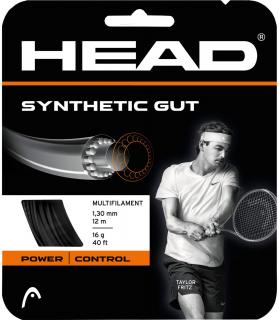 Naciąg tenisowy HEAD Synthetic Gut - czarny