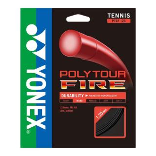 Naciąg tenisowy YONEX Poly Tour Fire - czarny