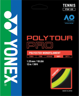 Naciąg tenisowy YONEX Poly Tour Pro - żółty