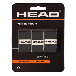 Owijki wierzchnie lepkie HEAD Prime Tour Gr. 0,6 mm - black