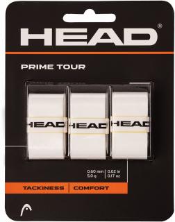 Owijki wierzchnie lepkie HEAD Prime Tour Gr. 0,6 mm - white