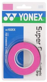 Owijki wierzchnie YONEX Super Grap 3P - pink
