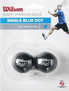 Piłki do squasha WILSON Single Blue Dot 2szt
